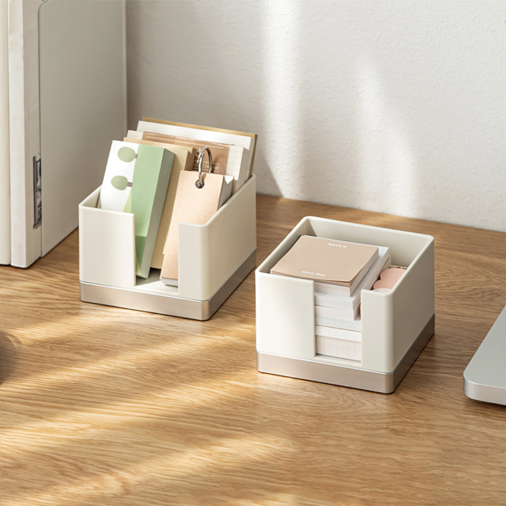 Office Stationery Supply List - 1Set Memo Box Memo Pad Holder