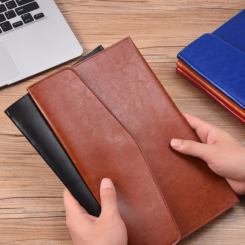 Portfolio Folder Zip - A6 A5 A4 Leather File Folder
