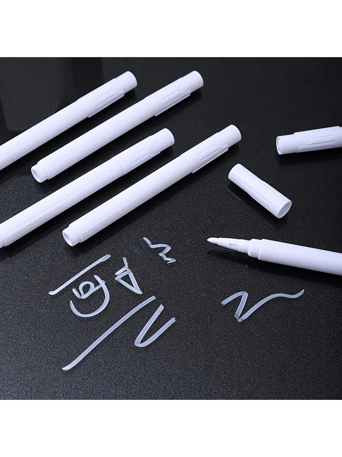 Correction Fluid White - 12pcs White Liquid Chalk Marker pens