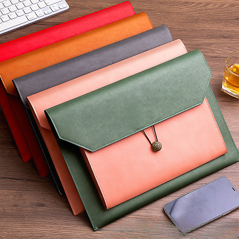 Leather File Bag A4 Paper File – Portfolio Folder Zip Bewertung und Preis