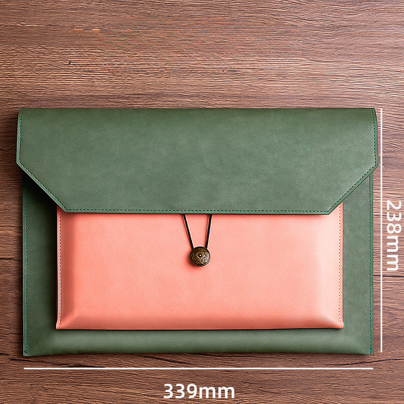 Leather File Bag A4 Paper File – Portfolio Folder Zip Bewertung und Preis
