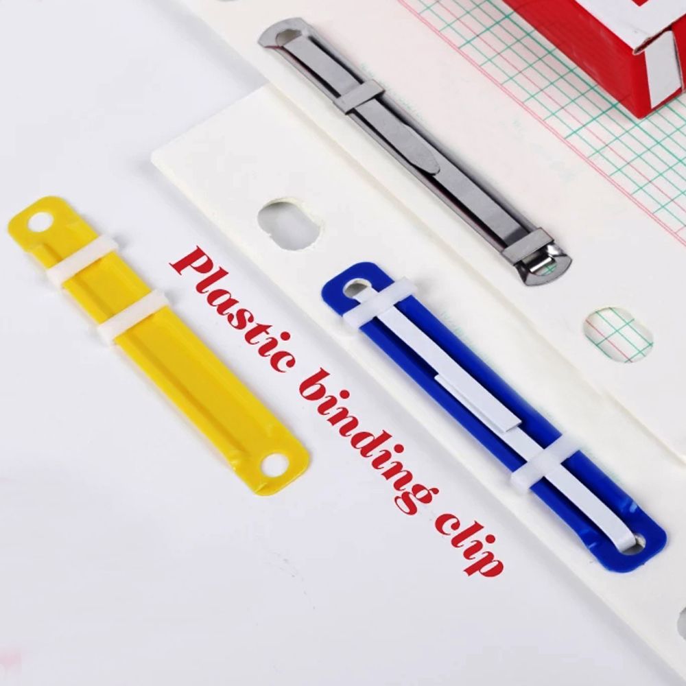 50 PCs/Set File Paper Fastener – Binder Clip Assorted Bewertung und Preis