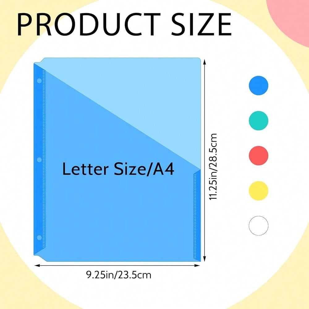 Maitys 30 Pack Binder Pockets  – Paper Punch 3 Hole Bewertung und Preis