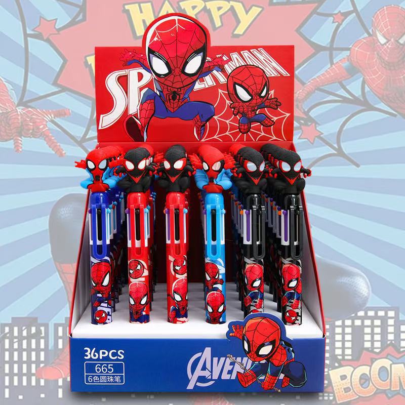 36pcs-Spider Man 6 Colors Ball – Stationery Supplier Bewertung und Preis