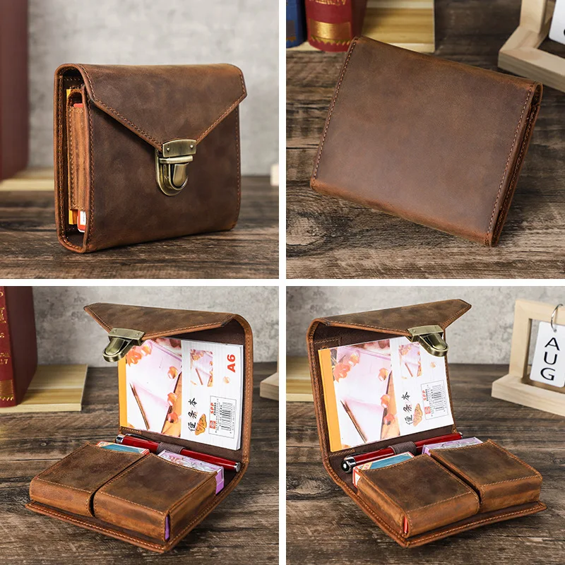 Luxury Retro Leather Notebook  – Stationery Supply Business Bewertung und Preis