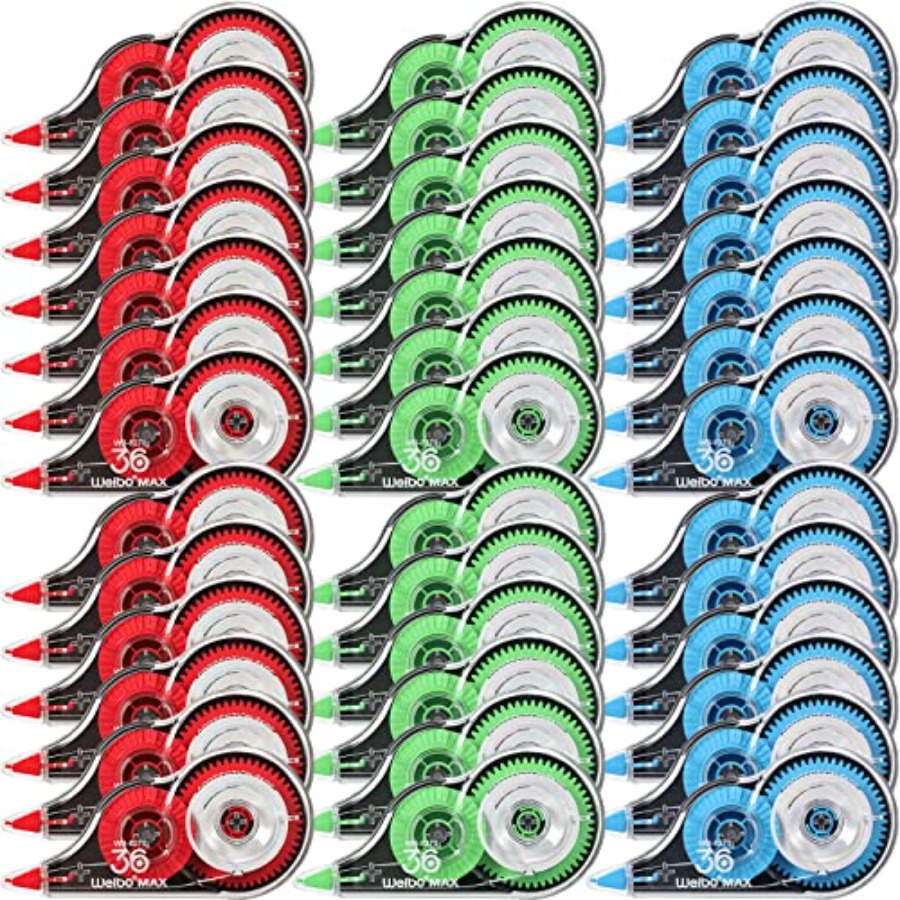 54 Pack Correction Tape Bulk W – Correction Fluid White Bewertung und Preis