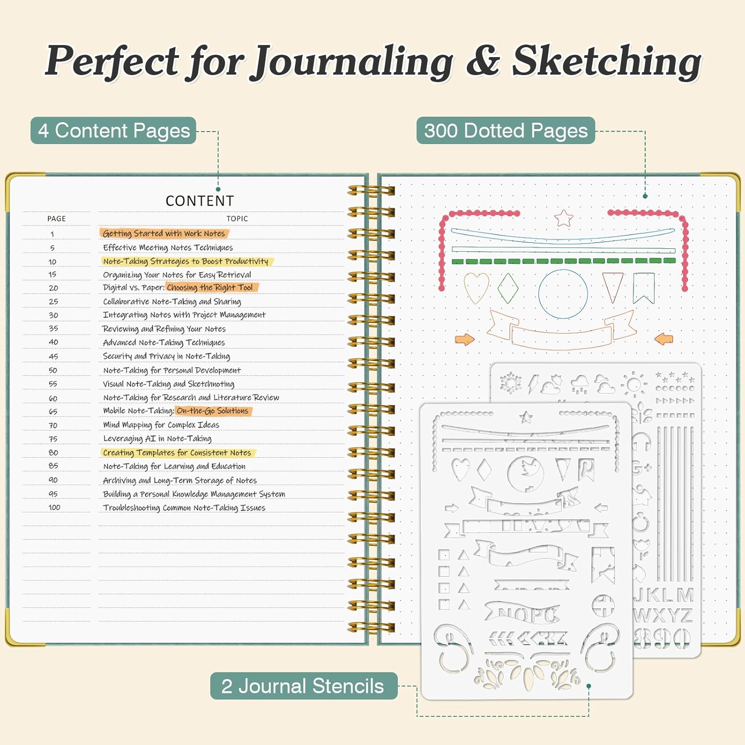 A5 Dotted Journal Spiral Noteb – Notebook Dotted A5 Bewertung und Preis