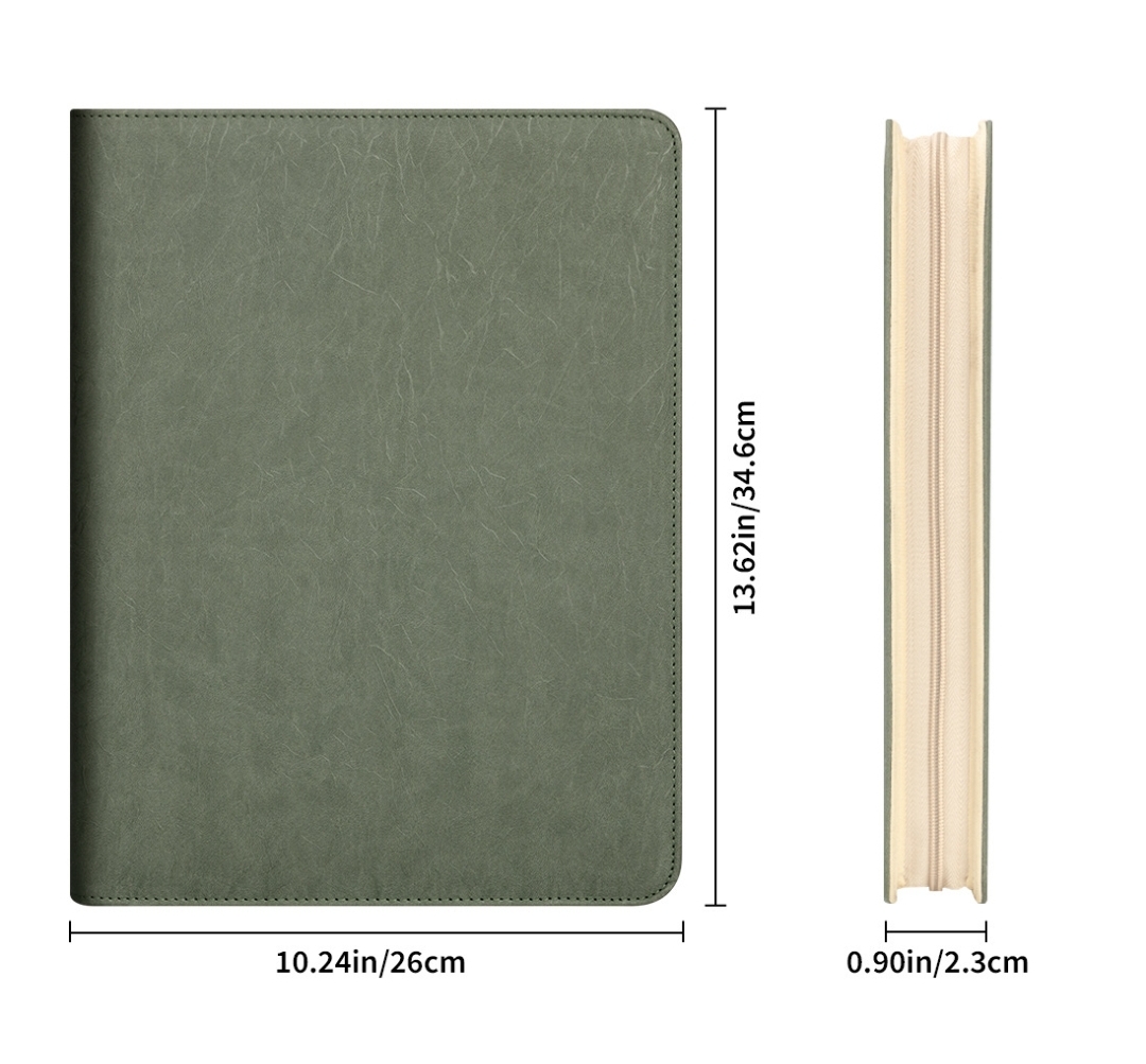 New A4 Zippered Padfolio Folde – Portfolio Folder Zip Bewertung und Preis