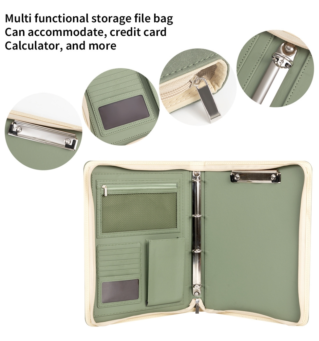 New A4 Zippered Padfolio Folde – Portfolio Folder Zip Bewertung und Preis