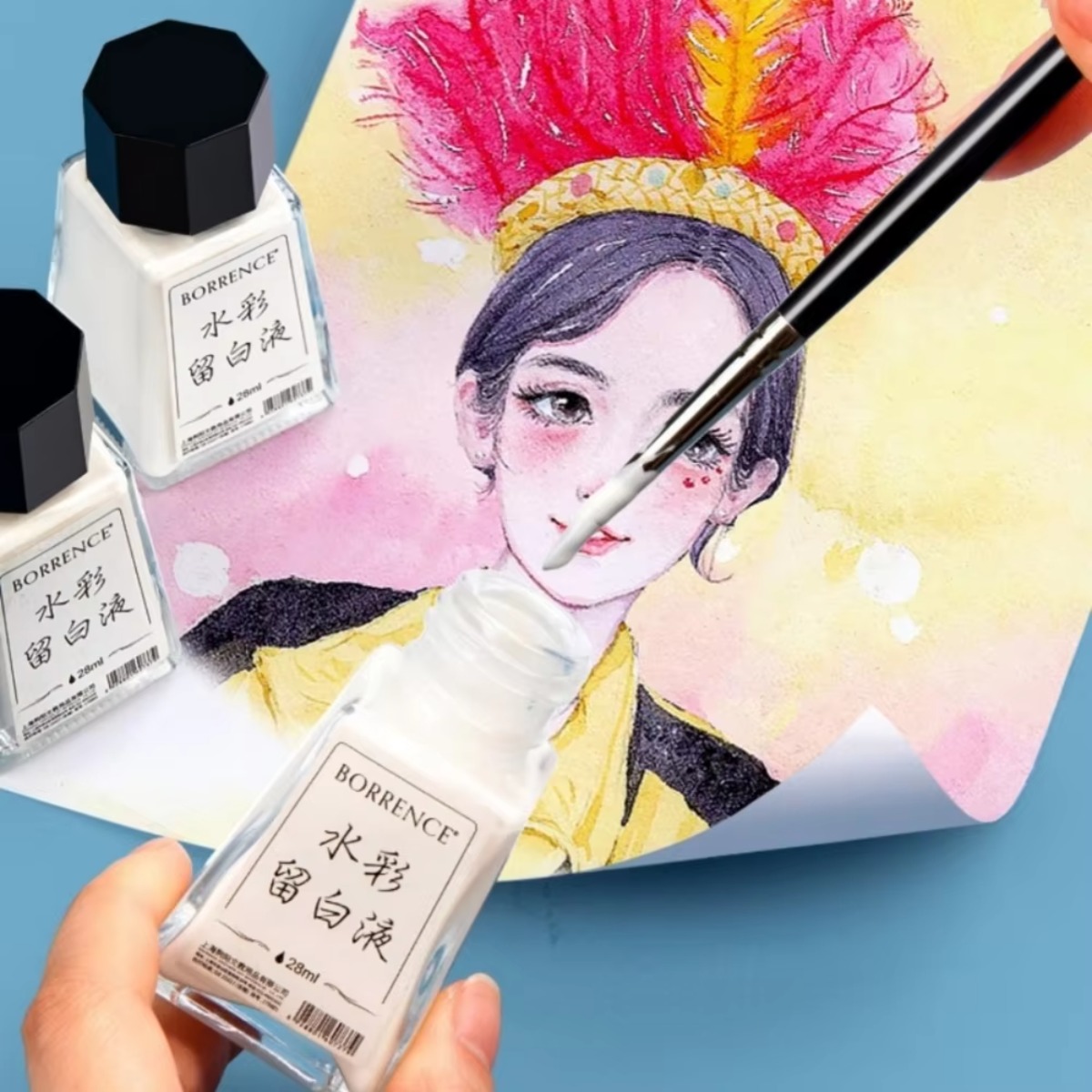 Borrence 28ml Watercolor Maski – Correction Fluid White Bewertung und Preis
