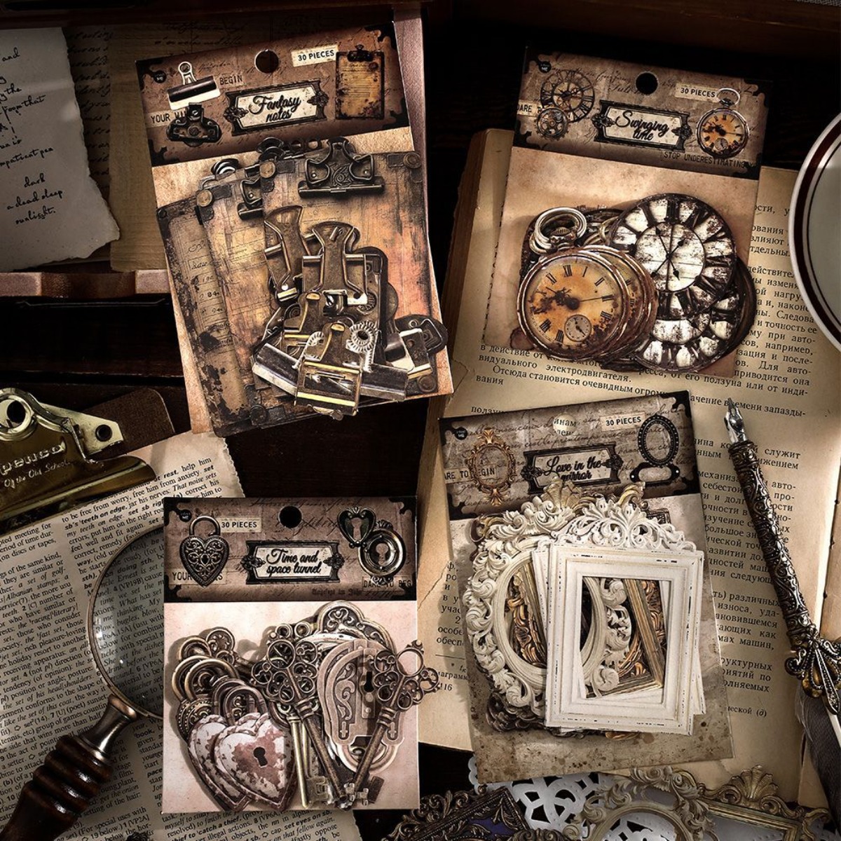 Vintage Nostalgic Gear Frame D – Stationery Supply Business Bewertung und Preis