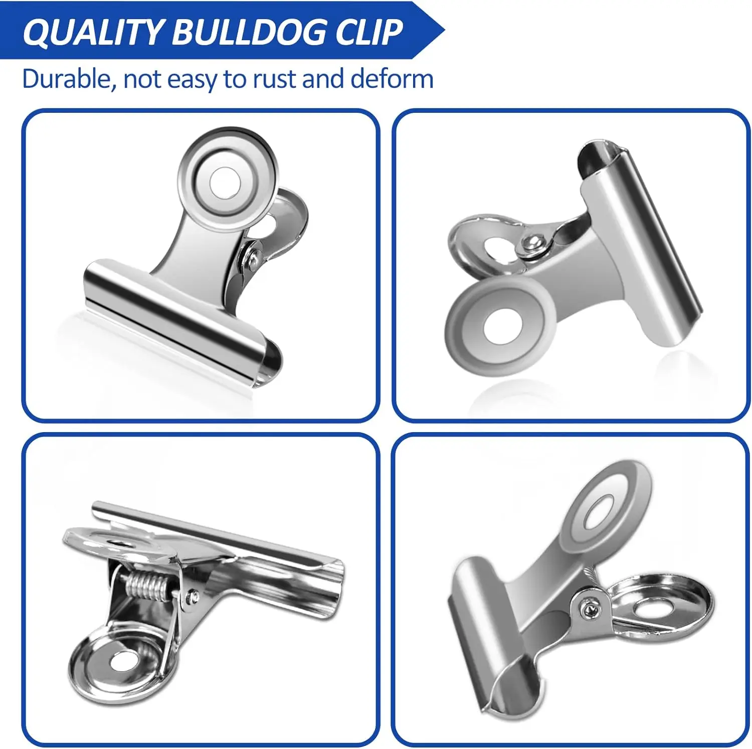 40/20PCS  Set Mini 21x23mm Met – Binder Clip Assorted Bewertung und Preis