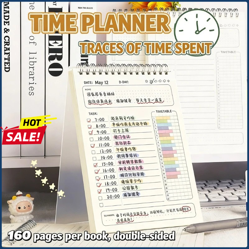 2PCS Planner Agenda Spiral A5  – Office Stationery Supply List Bewertung und Preis