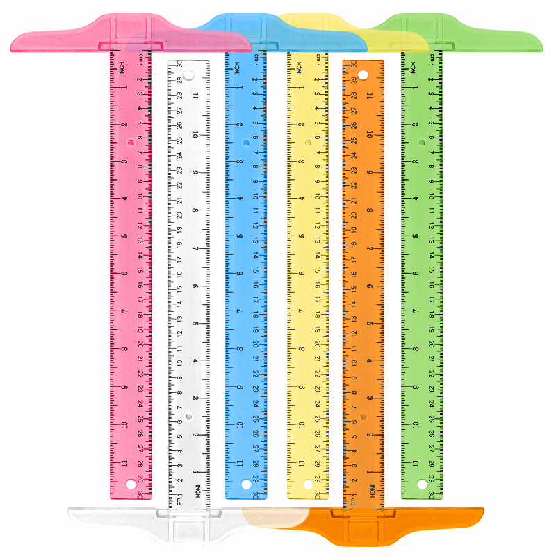 1Pc T-shaped Double Side Scale – Office Stationery And Supply Bewertung und Preis