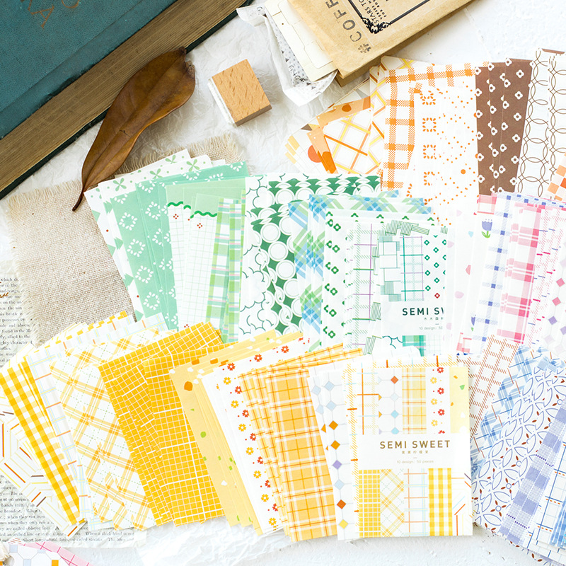 50pcs Kawaii Ins Memo Material – Graph Paper Pad Bewertung und Preis