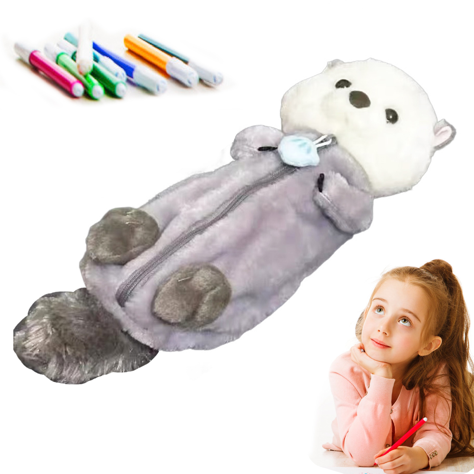 Creative Plush Toy Pencil Case – Stationery Supplier Bewertung und Preis