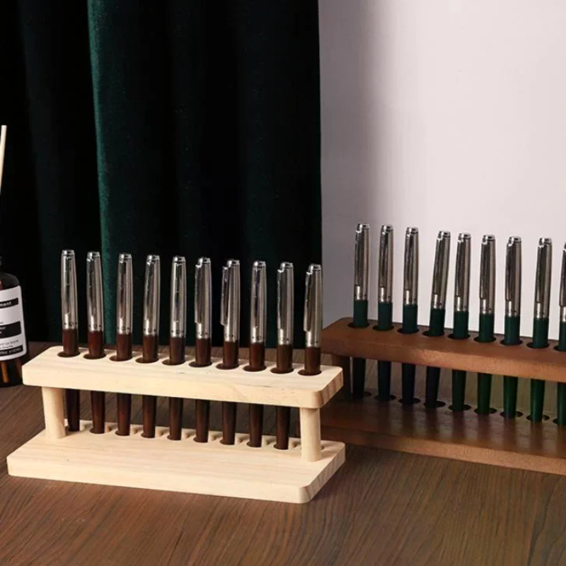 Walnut Wood Test Tube Rack Mul – Office Stationery And Supply Bewertung und Preis