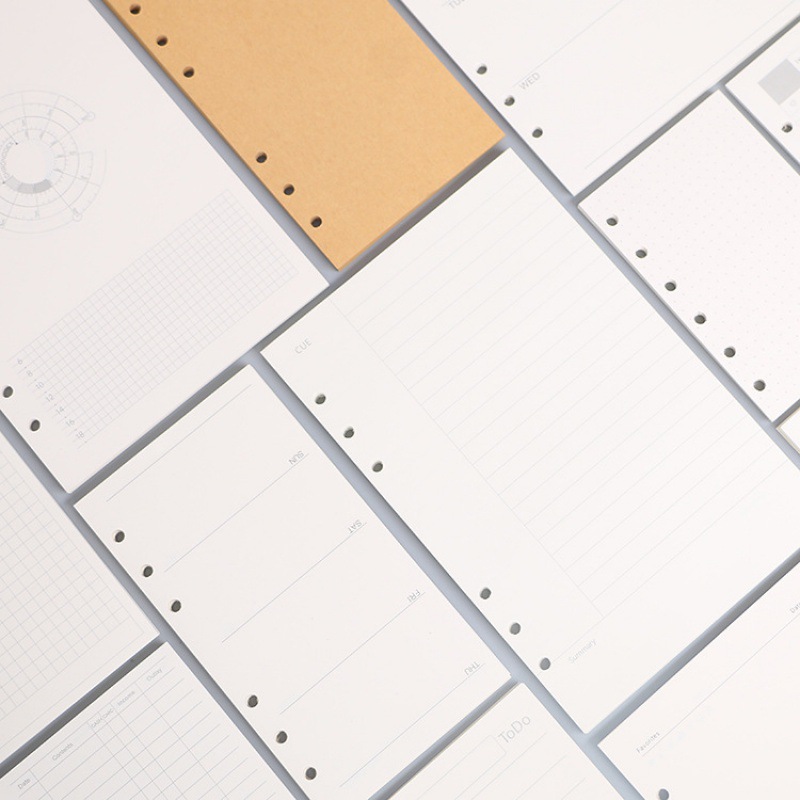 A5 A6 A7 Loose Leaf Notebook R – Notebook Dotted A5 Bewertung und Preis