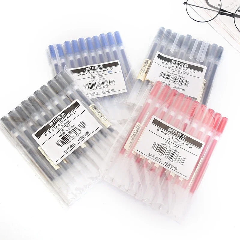 10-30Pcs/Set 0.38/0.5mm Gel pe – Stationery Supply Business Bewertung und Preis