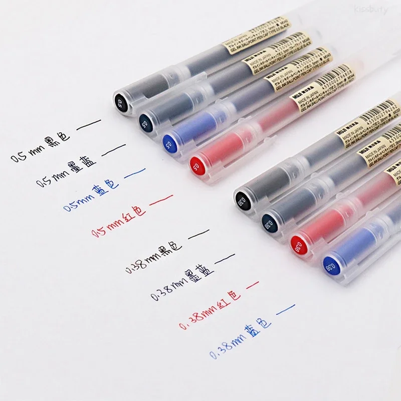 10-30Pcs/Set 0.38/0.5mm Gel pe – Stationery Supply Business Bewertung und Preis