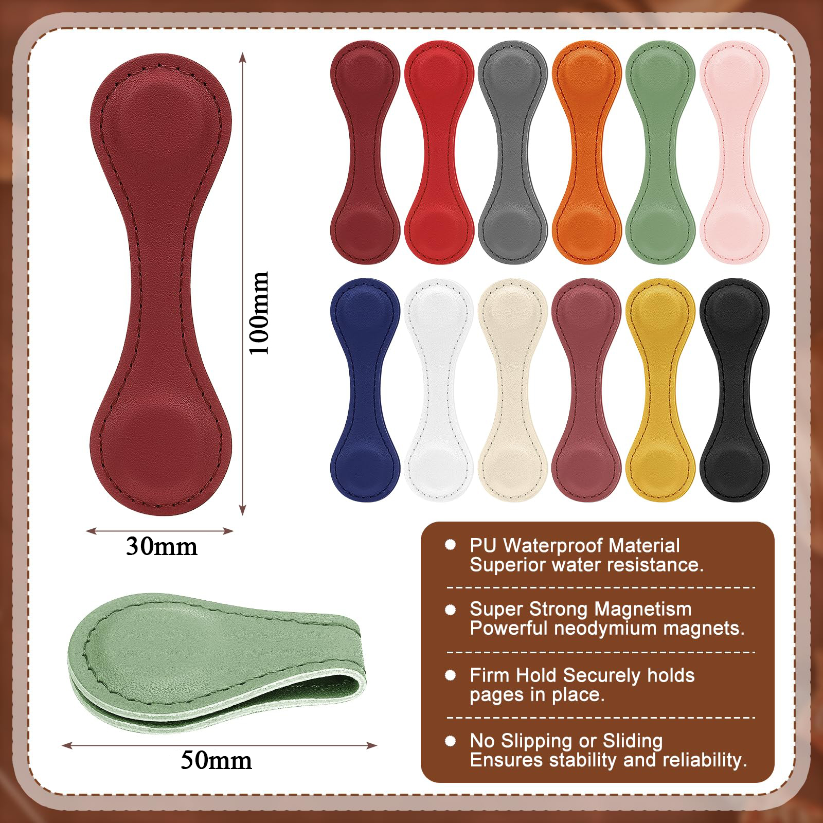 5pcs Magnetic Clip Sleeve Magn – Bookmark Magnetic Clip Bewertung und Preis