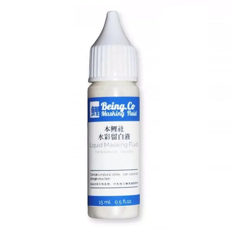 White/Blue Watercolor Masking  – Correction Fluid White Bewertung und Preis
