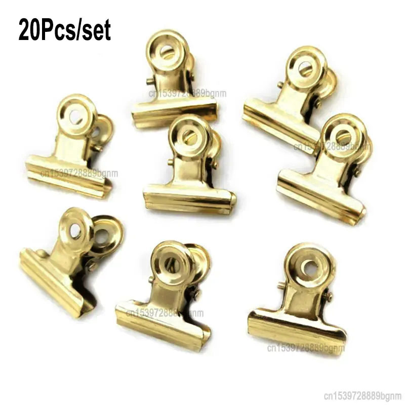 20PCS/Set 21mm*23mm Round Meta – Binder Clip Assorted Bewertung und Preis