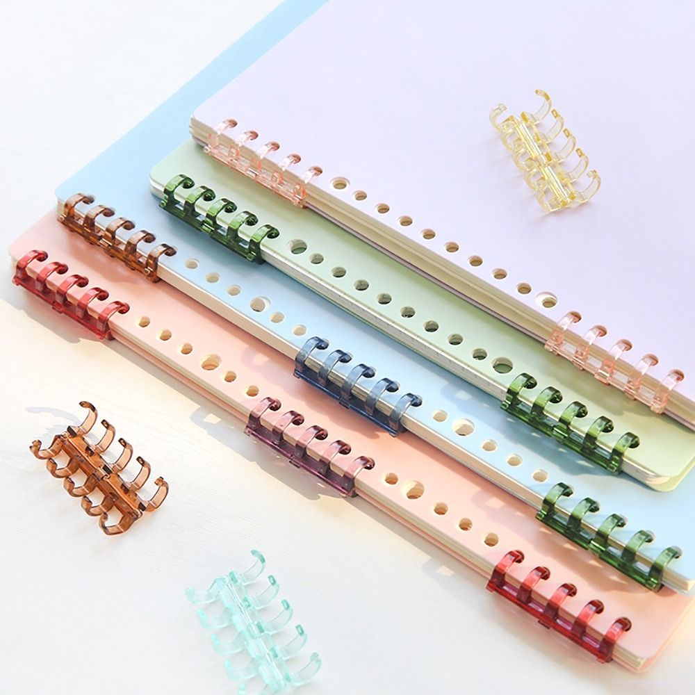 10Pcs Binding Spines Snap Spli – Binding Comb Plastic Bewertung und Preis
