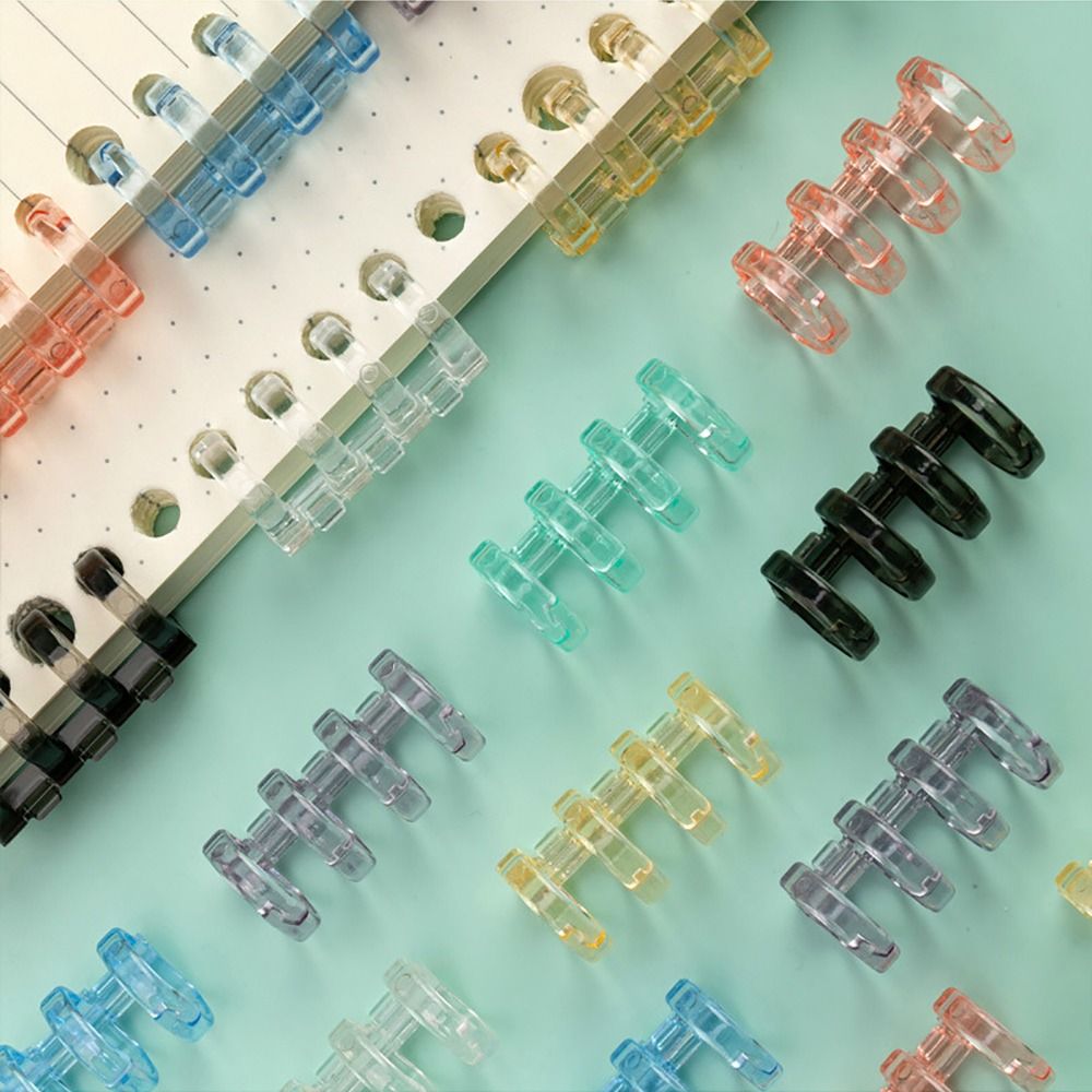 10Pcs Binding Spines Snap Spli – Binding Comb Plastic Bewertung und Preis