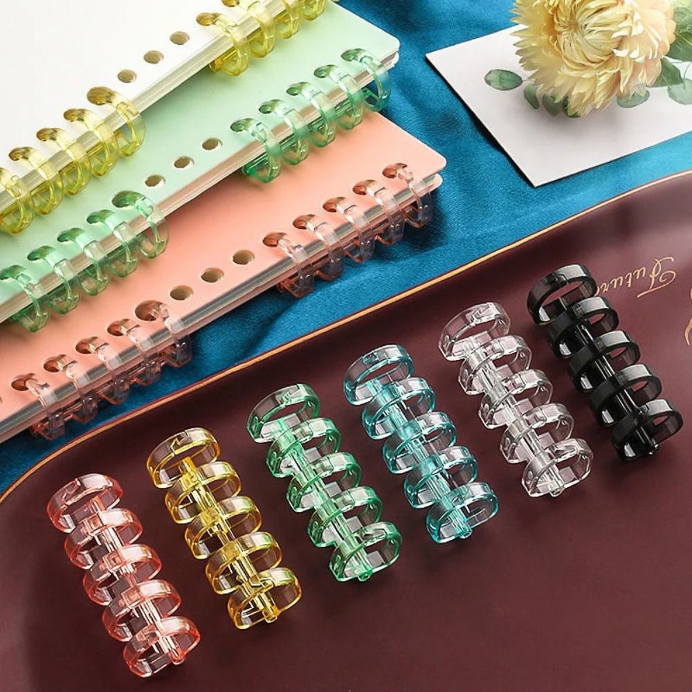 10Pcs Binding Spines Snap Spli – Binding Comb Plastic Bewertung und Preis