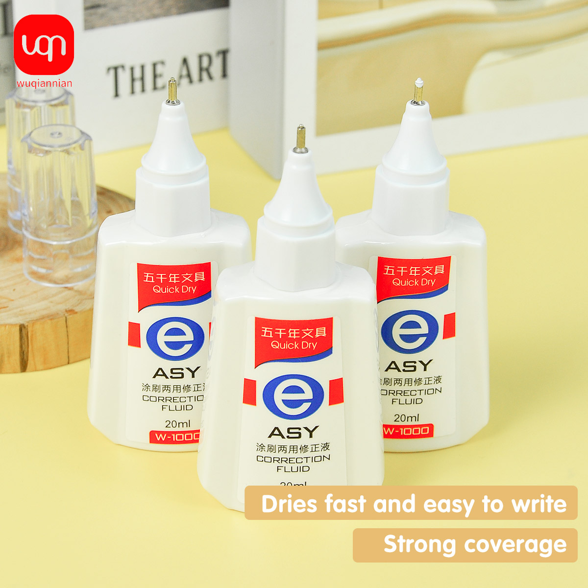 WQN Quick-Dry Correction Fluid – Correction Fluid White Bewertung und Preis