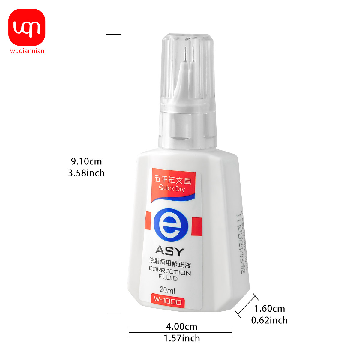 WQN Quick-Dry Correction Fluid – Correction Fluid White Bewertung und Preis