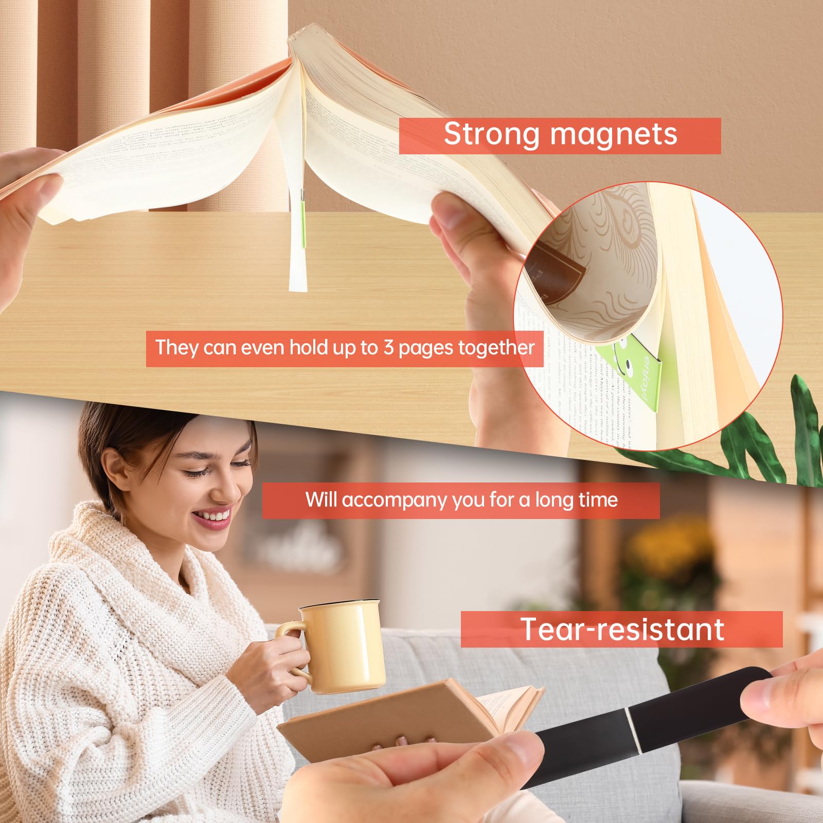 18pcs/30pcs Magnetic Bookmarks – Bookmark Magnetic Clip Bewertung und Preis