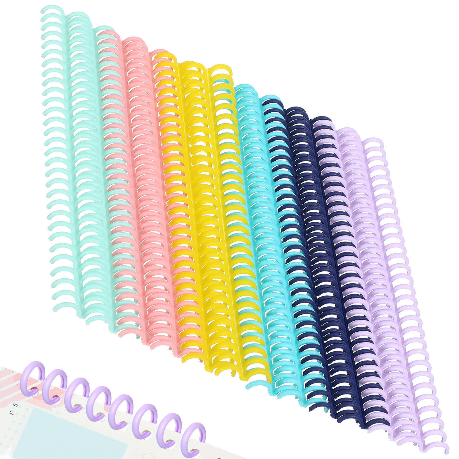 12Pcs Adjustable Binding Combs – Binding Comb Plastic Bewertung und Preis