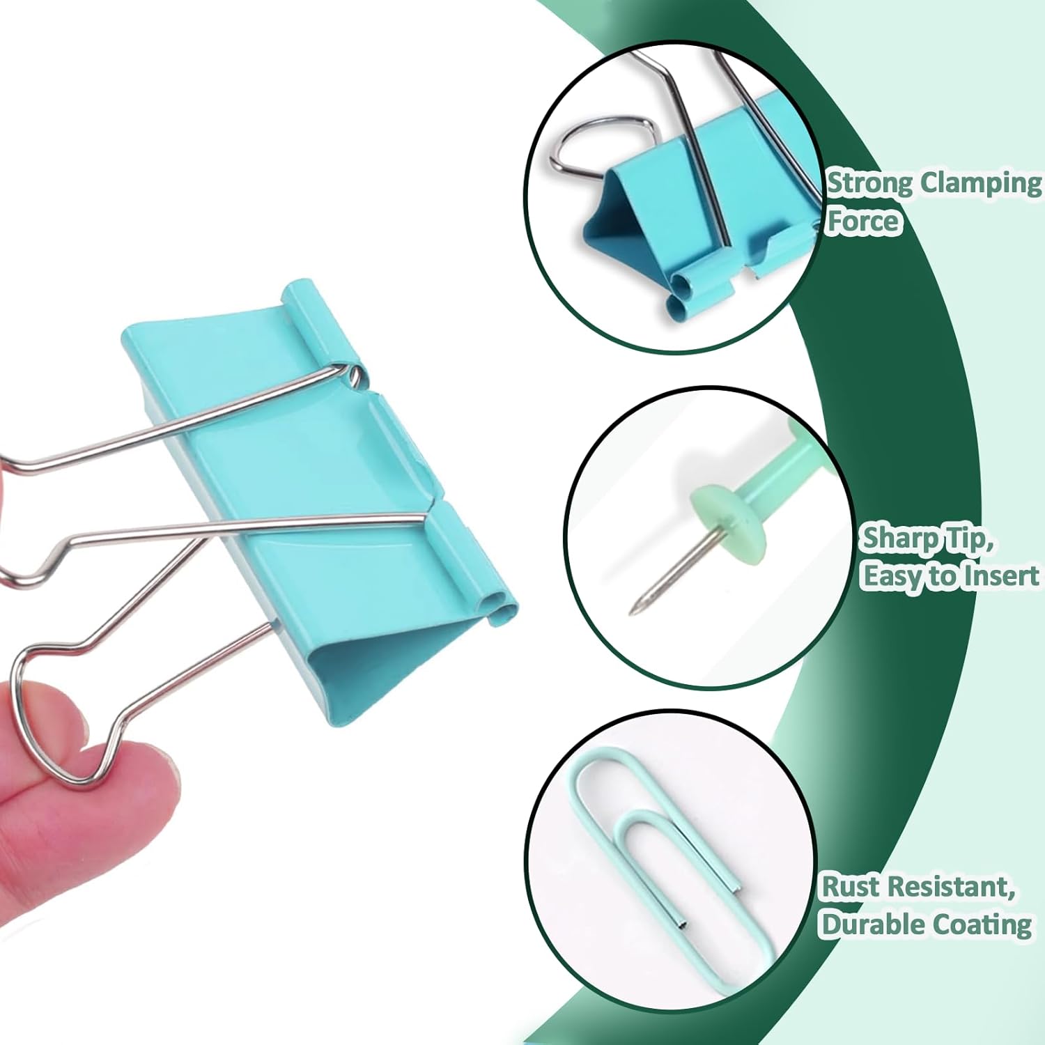 Colored Paper Clips and Binder – Binder Clip Assorted Bewertung und Preis