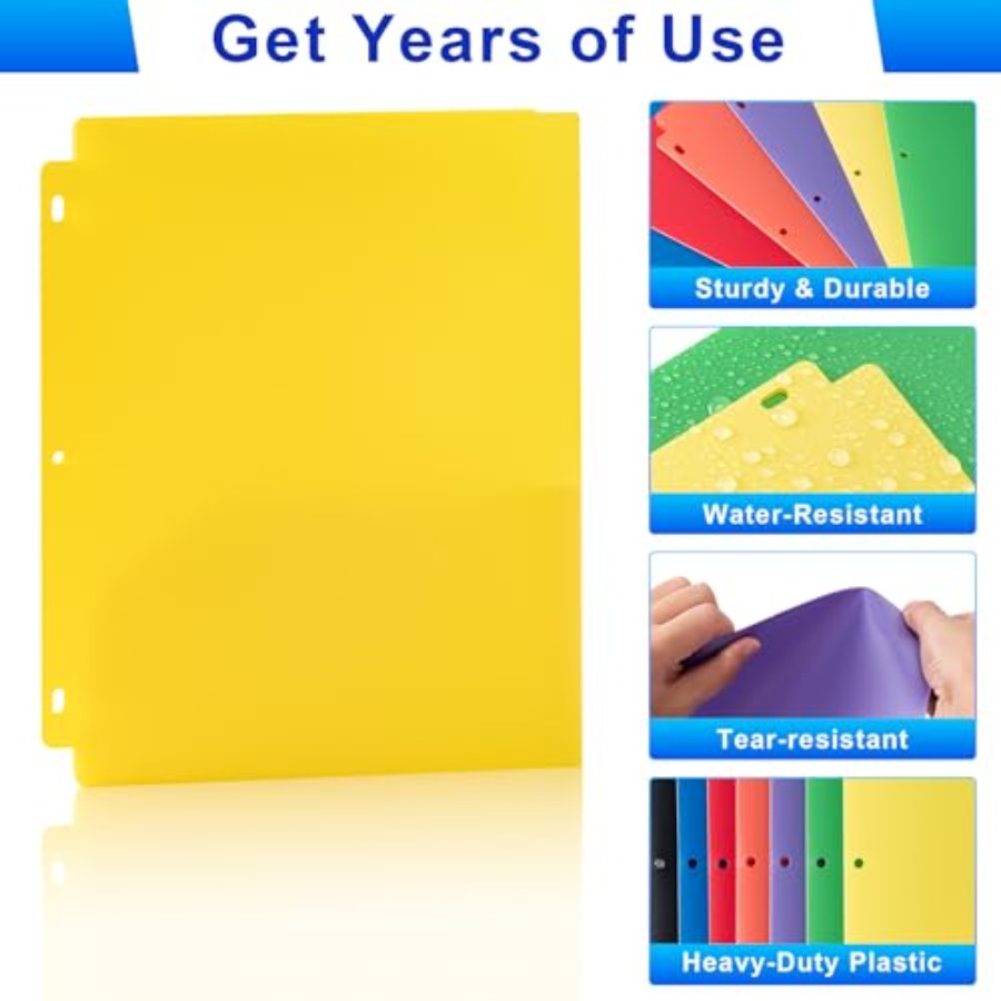 Plastic 3 Hole Punch Folders w – Binding Comb Plastic Bewertung und Preis