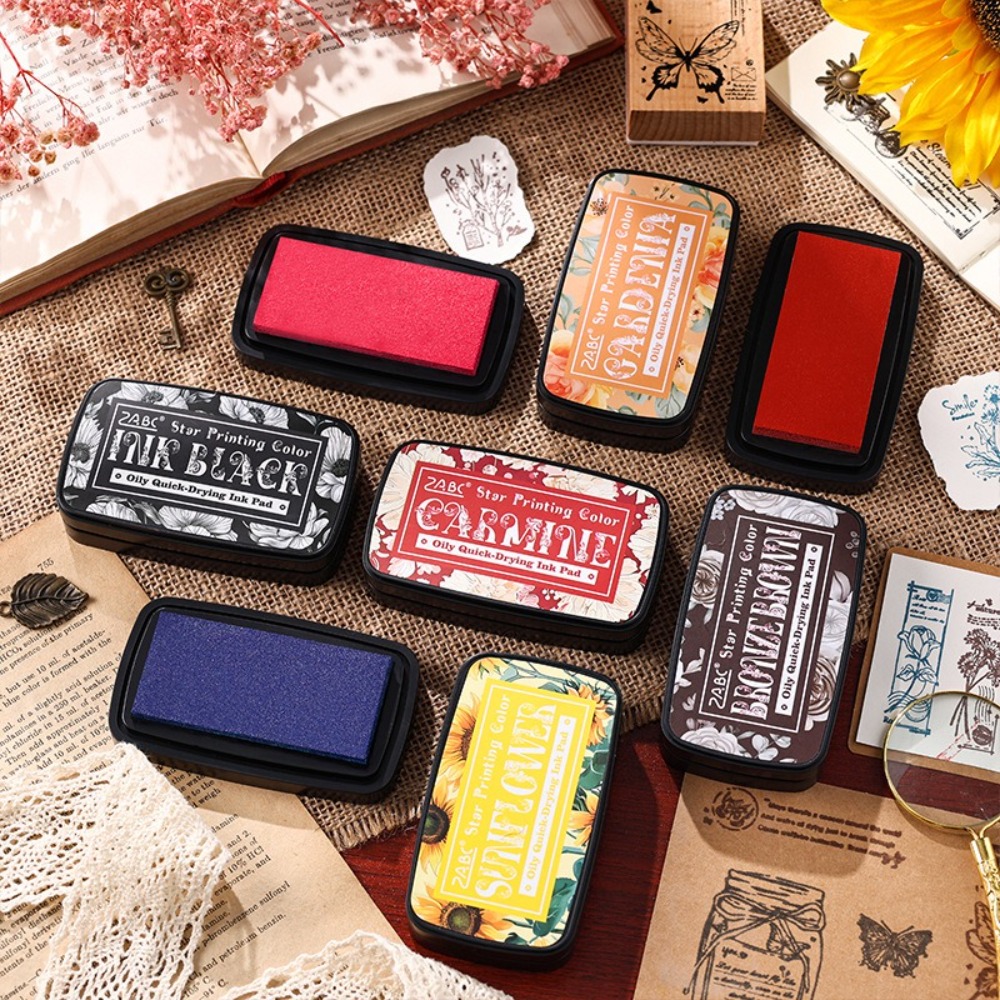New Colorful Ink Pad Rectangul – Self Inking Stamp Bewertung und Preis