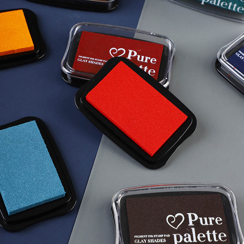 6 pieces - Retro solid color s – Self Inking Stamp Bewertung und Preis