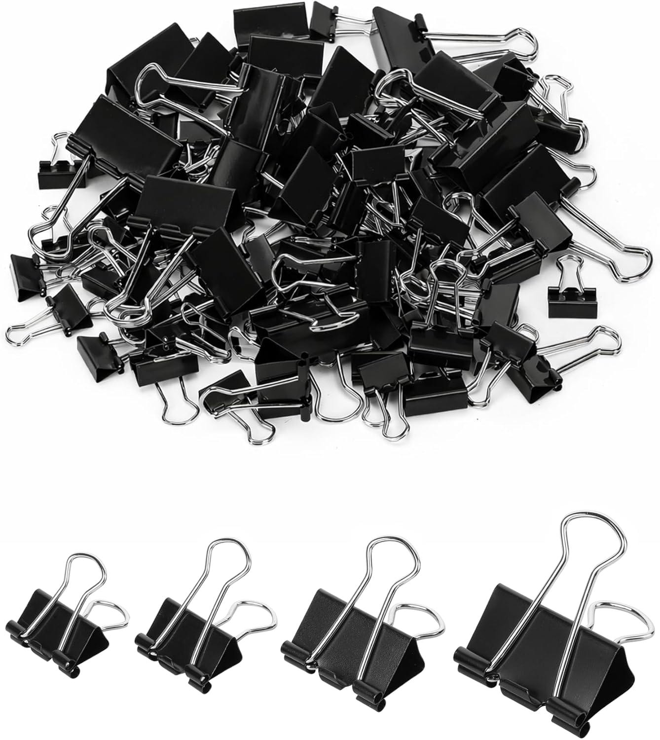 Binder Clips, 100 pcs Assorted – Binder Clip Assorted Bewertung und Preis