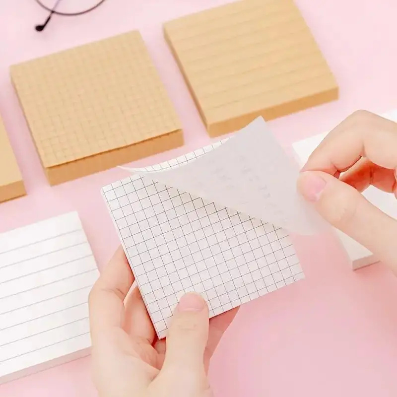 3 Packs Kraft Paper Sticky Not – Graph Paper Pad Bewertung und Preis