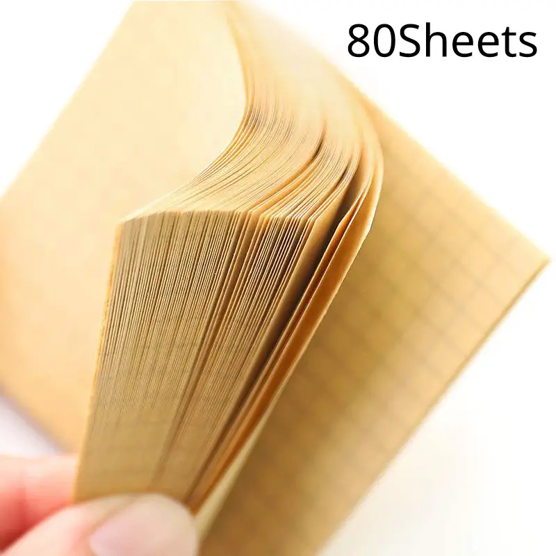 3 Packs Kraft Paper Sticky Not – Graph Paper Pad Bewertung und Preis