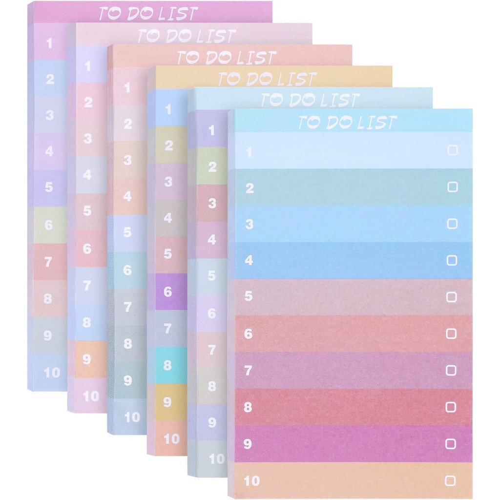 50 Pages Colorful Gradient Sti – Office Stationery Supply List Bewertung und Preis