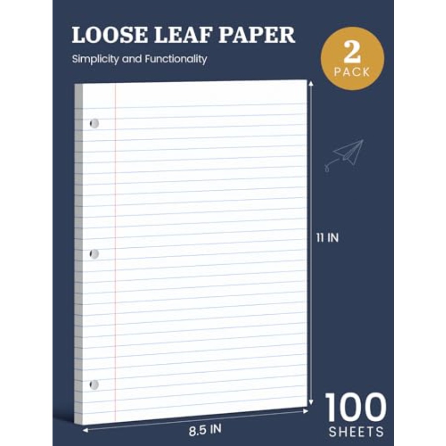 Loose Leaf Paper 8.5 x 11, Loo – Paper Punch 3 Hole Bewertung und Preis