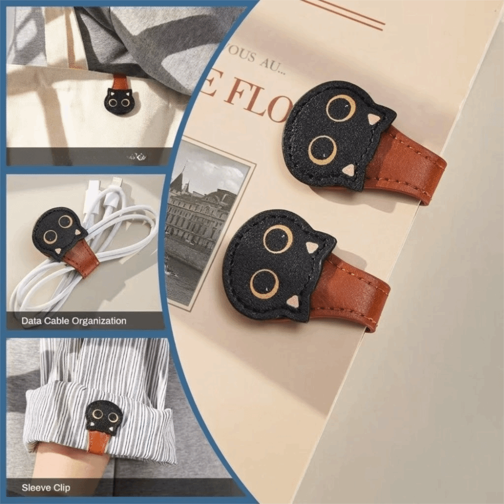 Cute PU Magnetic Page Clip Cat – Bookmark Magnetic Clip Bewertung und Preis