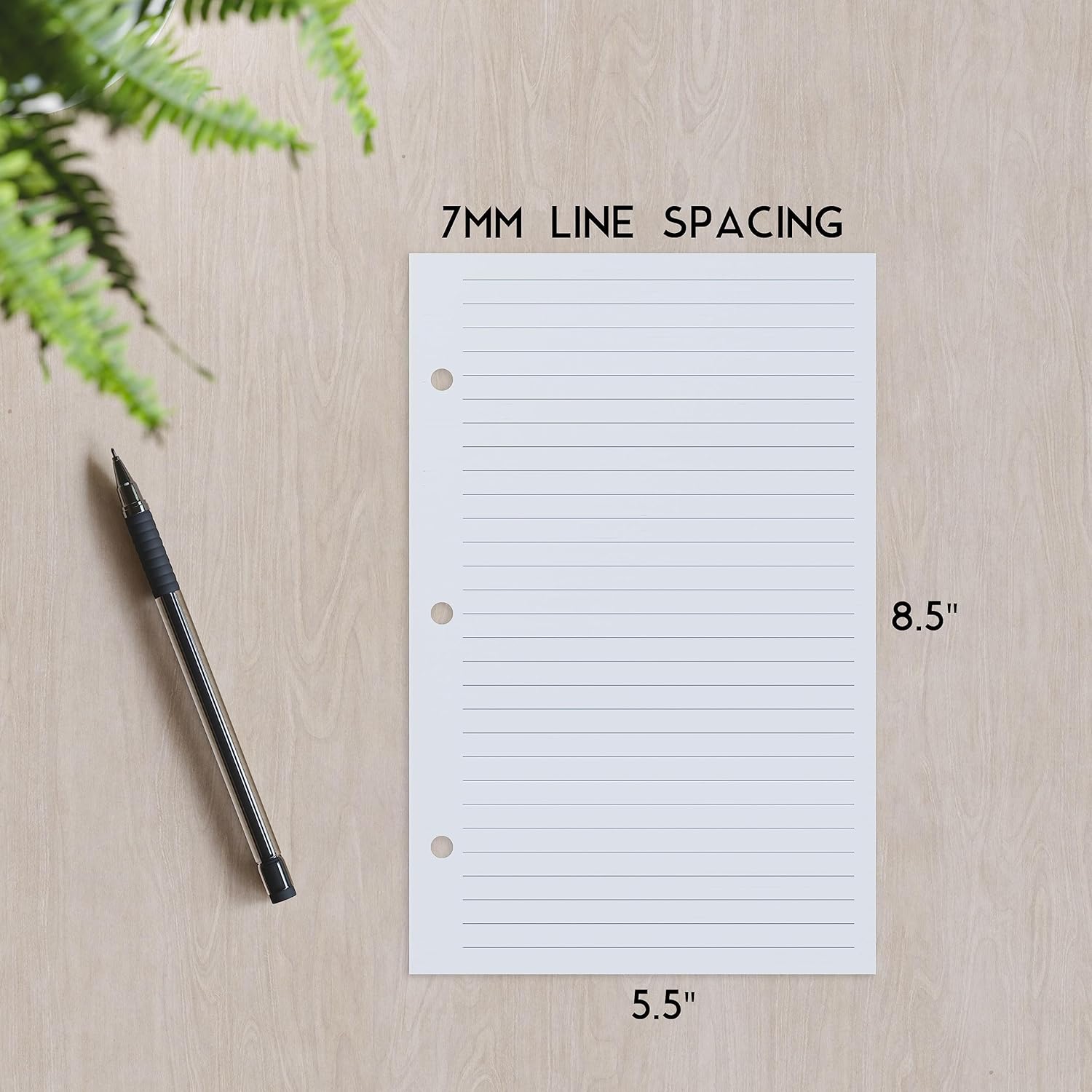 Half Letter Lined Paper, 3-Hol – Paper Punch 3 Hole Bewertung und Preis