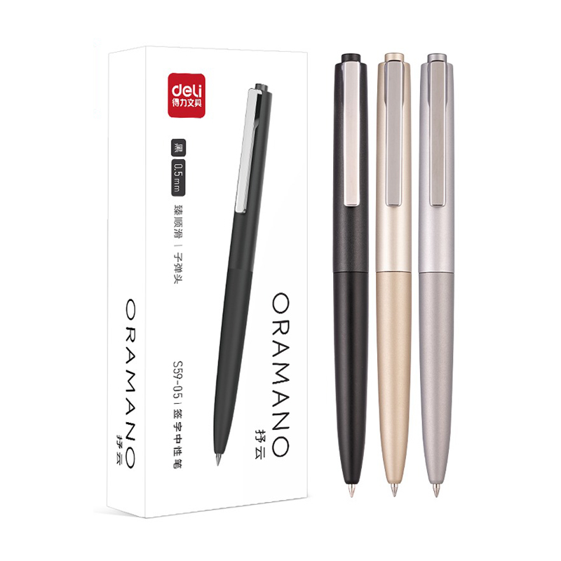 Deli 3pcs 0.5mm/0.7mm Black In – Stationery Supply Business Bewertung und Preis