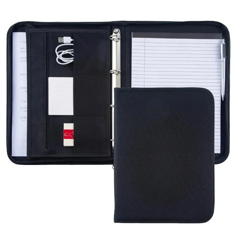 Large Black Business Portfolio – Portfolio Folder Zip Bewertung und Preis