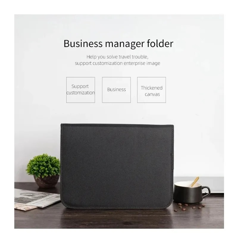 Large Black Business Portfolio – Portfolio Folder Zip Bewertung und Preis
