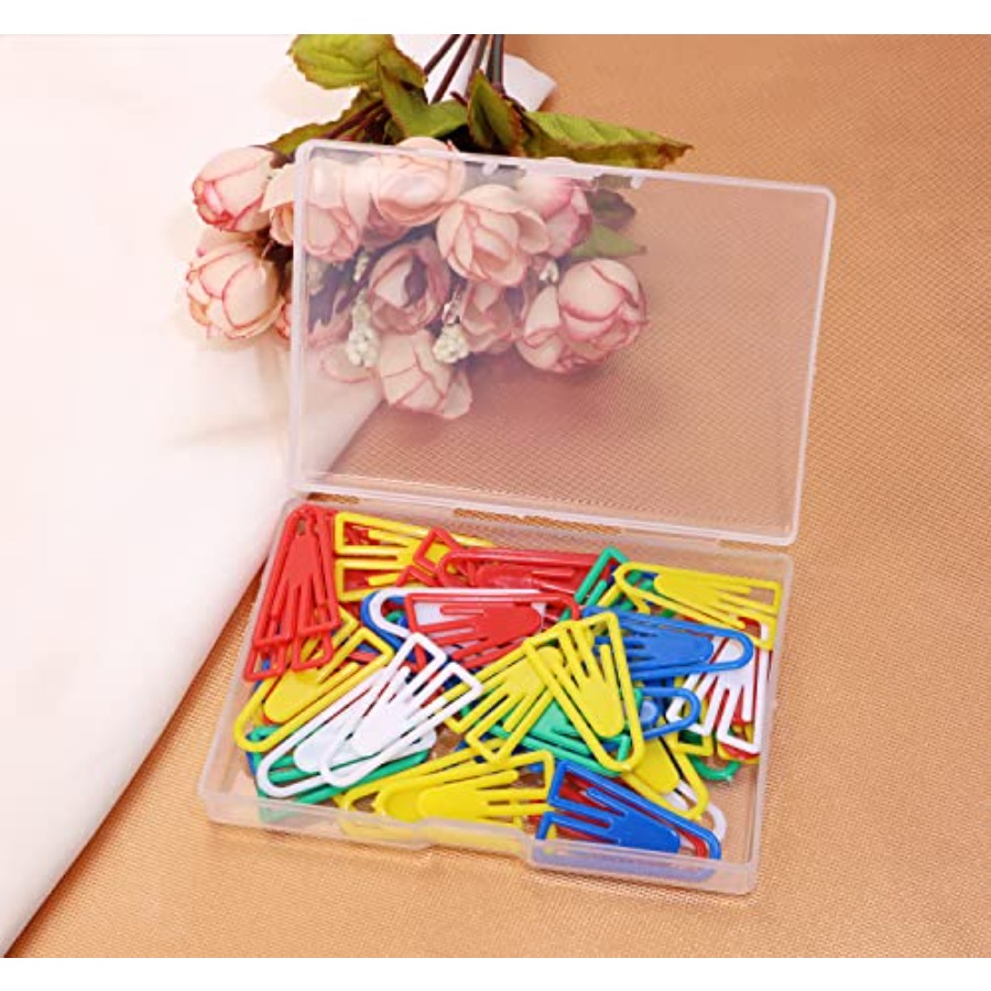 50PCS Plastic Paper Clips Book – Binding Comb Plastic Bewertung und Preis