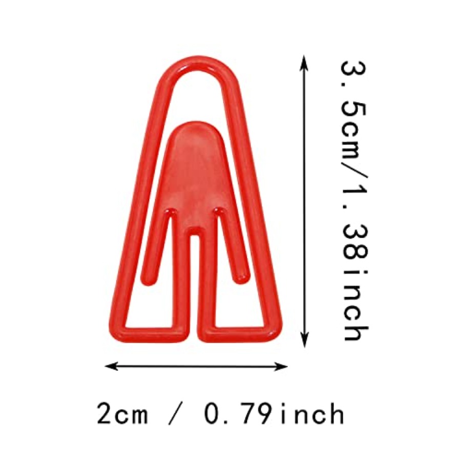 50PCS Plastic Paper Clips Book – Binding Comb Plastic Bewertung und Preis